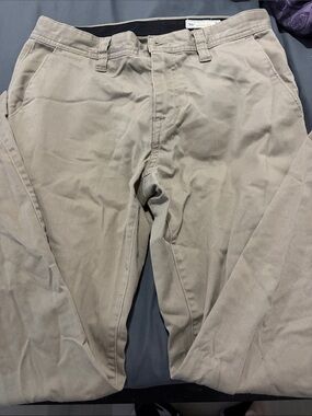 Volcom Men's Chino Pants in Light Khaki